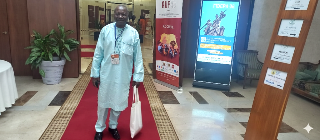 Prof SOKENG Selestin au 19ème AG de AUF Dakar 2025 Prof SOKENG Selestin au 19ème AG de AUF Dakar 2025